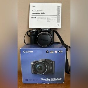 Canon PowerShot SX510 HS 12.1MP 30x Zoom WiFi 1080p Full HD CMOS Digital Camera
